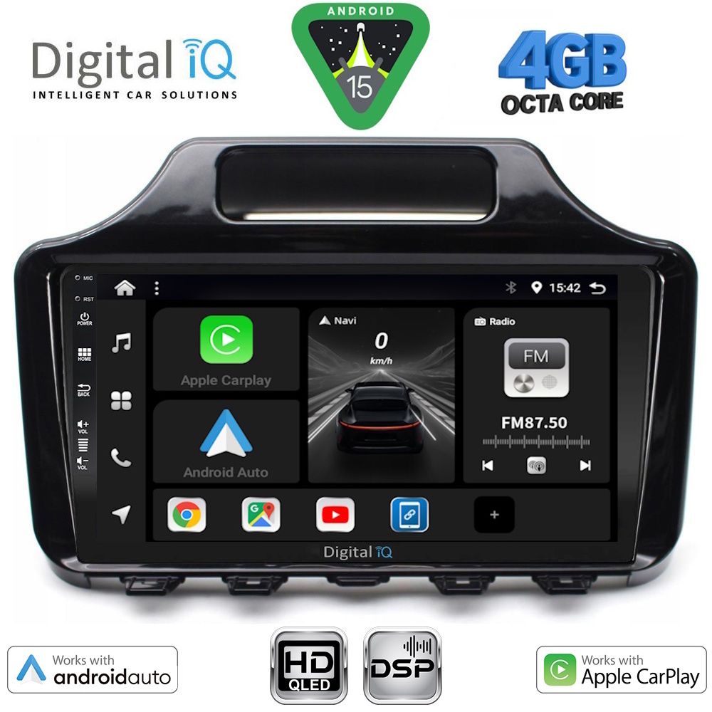 DIGITAL IQ BXF 6779_CPAA (9inc) MULTIMEDIA TABLET for TOYOTA IQ mod. 2008-2015 with ORG. NAVI