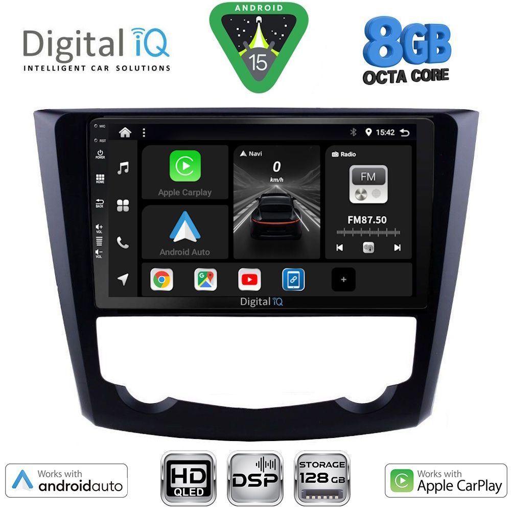 DIGITAL IQ BXF 7549_CPAA (9inc) MULTIMEDIA TABLET for RENAULT KADJAR mod. 2015-2022