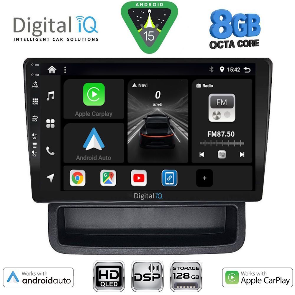 DIGITAL IQ BXF 7559_CPAA (10inc) MULTIMEDIA TABLET for OPEL VIVARO – RENAULT TRAFIC - NISSAN PRIMASTAR mod. 2004-2015