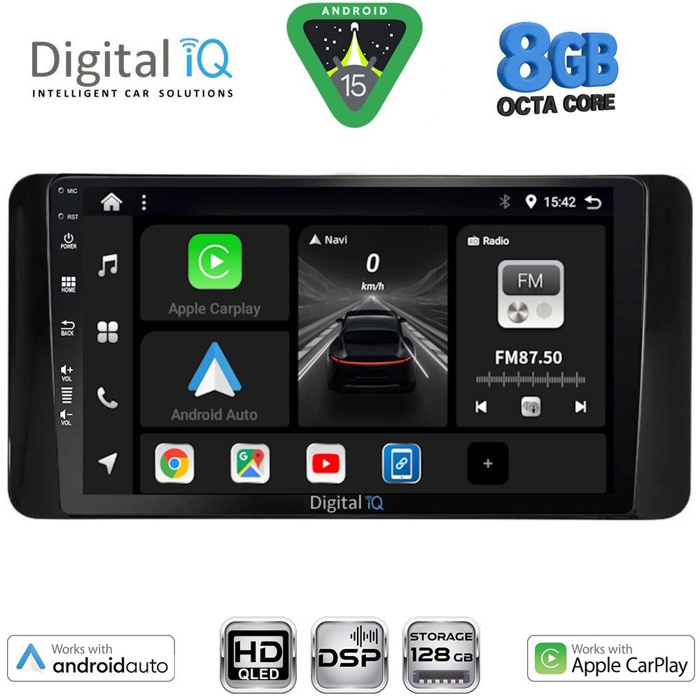DIGITAL IQ BXF 7778_CPAA (10inc) MULTIMEDIA TABLET for TOYOTA LAND CRUISER LC300 mod. 2023-2026