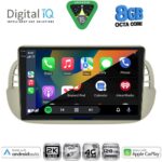 DIGITAL IQ BXK 20130BG_CPAA (9inc) MULTIMEDIA TABLET for FIAT 500 mod. 2007-2015 (BEIGE) - Image 2