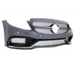 Body Kit Για Mercedes-Benz C-Class W205 14-18 Sedan Amg C63 Look Με Μάσκα & Μπούκες - Image 6