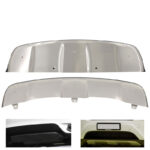 DIFFUSER ΕΜΠΡΟΣ & ΠΙΣΩ ΓΙΑ BMW X6 E71 (2008-2014) ΑΝΟΞΕΙΔΩΤΟ ΑΤΣΑΛΙ