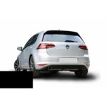 DIFFUSER ΠΙΣΩ ΠΡΟΦΥΛΑΚΤΗΡΑ ΓΙΑ VW GOLF 7 (2013-2016) GTI DESIGN - Image 2