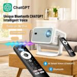 TOPLEO TP350 NTV PORTABLE 1080P LED 650 ANSI SMART PROJECTOR - Image 4