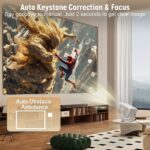 TOPLEO TP350 NTV PORTABLE 1080P LED 650 ANSI SMART PROJECTOR - Image 6