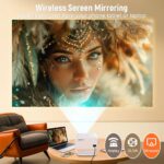 TOPLEO TP350 NTV PORTABLE 1080P LED 650 ANSI SMART PROJECTOR - Image 10