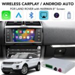 DIGITAL IQ LR 523F CPA (WIRELESS CARPLAY / ANDROID AUTO BOX with 2 CAMERA IN for JAGUAR - LAND ROVER mod. 2016-2019 with HARMAN 8" System)