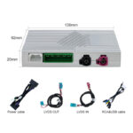 DIGITAL IQ LR 523F CPA (WIRELESS CARPLAY / ANDROID AUTO BOX with 2 CAMERA IN for JAGUAR - LAND ROVER mod. 2016-2019 with HARMAN 8" System) - Image 18