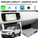 DIGITAL IQ LR 715F CPA (WIRELESS CARPLAY / ANDROID AUTO BOX with 2 CAMERA IN for JAGUAR - LAND ROVER mod. 2016-2019 with BOSCH 8" Screen)