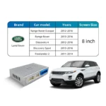 DIGITAL IQ LR 715F CPA (WIRELESS CARPLAY / ANDROID AUTO BOX with 2 CAMERA IN for JAGUAR - LAND ROVER mod. 2016-2019 with BOSCH 8" Screen) - Image 15