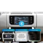 DIGITAL IQ LR 715F CPA (WIRELESS CARPLAY / ANDROID AUTO BOX with 2 CAMERA IN for JAGUAR - LAND ROVER mod. 2016-2019 with BOSCH 8" Screen) - Image 8