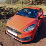 Front Splitter compatible with FORD Fiesta MK8 ST  ST-Line 2017-2021 with ABE TÜV