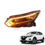 FULL LED HEADLIGHTS NISSAN QASHQAI ΦΑΝΑΡΙΑ J11B 2017-2021 TECHNA STYLE ΕΡΓΟΣΤΑΣΙΑΚΗ ΕΦΑΡΜΟΓΗ PLUG & PLAY LEDEVO 2 ΤΜΧ