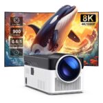 TOPLEO HY450 PORTABLE 1080P LED 900 ANSI SMART PROJECTOR - Image 3