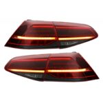 LED Πίσω φανάρια VW Golf VII 7 Facelift VW Golf 7.5 R Look Dynamic Dark Red Smoke - Image 5