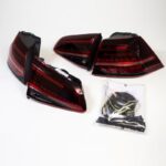 LED Πίσω φανάρια VW Golf VII 7 Facelift VW Golf 7.5 R Look Dynamic Dark Red Smoke - Image 6