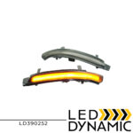 LEDEVO DYNAMIC LED ΦΛΑΣ ΚΑΘΡΕΠΤΩΝ ΦΙΜΕ SKODA OCTAVIA 2 SUPERB KOMBI LD390252