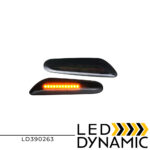 LEDEVO DYNAMIC LED ΦΛΑΣ ΠΛΑΙΝΑ ΦΤΕΡΟΥ ΦΙΜΕ BMW E46 E60 E61 E90 E91 E81 E87 E82 E88 E83 E84 E92 E93 X3 X1 LD390263
