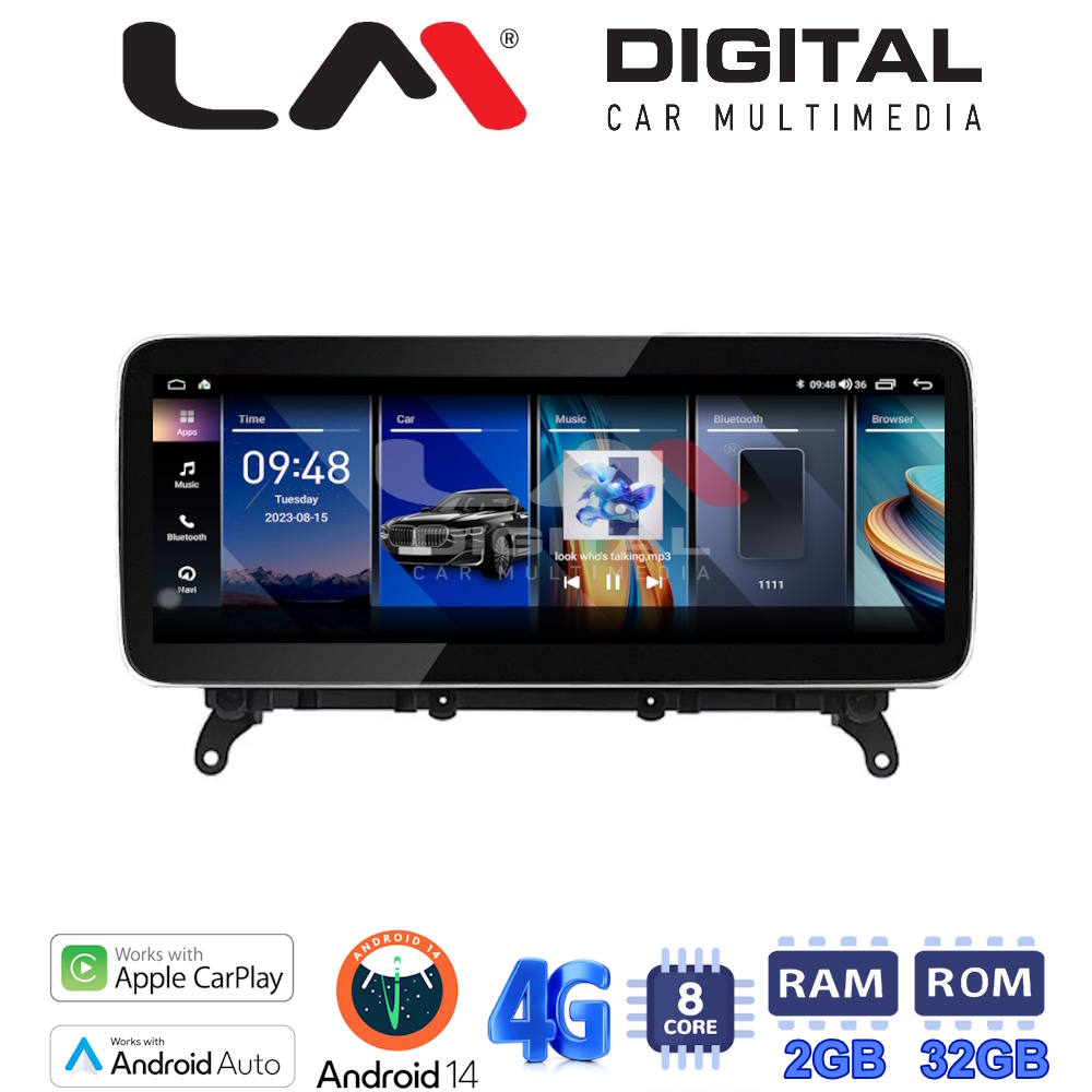 LM Digital - LM GH2 105 NBT Οθόνη OEM Multimedia Αυτοκινήτου για BMW X3 F25 & X4 F26 με σύστημα NBT  (CarPlay/AndroidAuto/BT/GPS/WIFI/GPRS)
