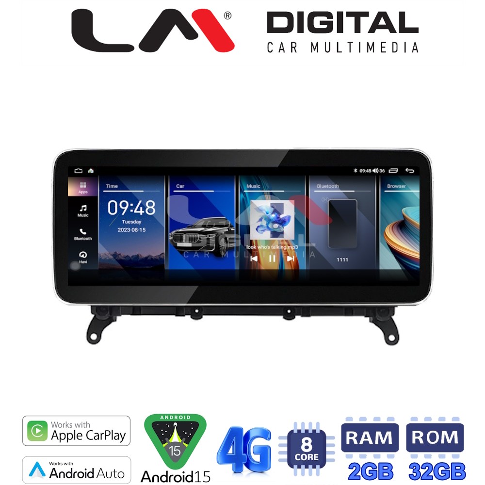 LM Digital - LM KH2 105 NBT Οθόνη OEM Multimedia Αυτοκινήτου για BMW X3 F25 & X4 F26 με σύστημα NBT  (CarPlay/AndroidAuto/BT/GPS/WIFI/GPRS)