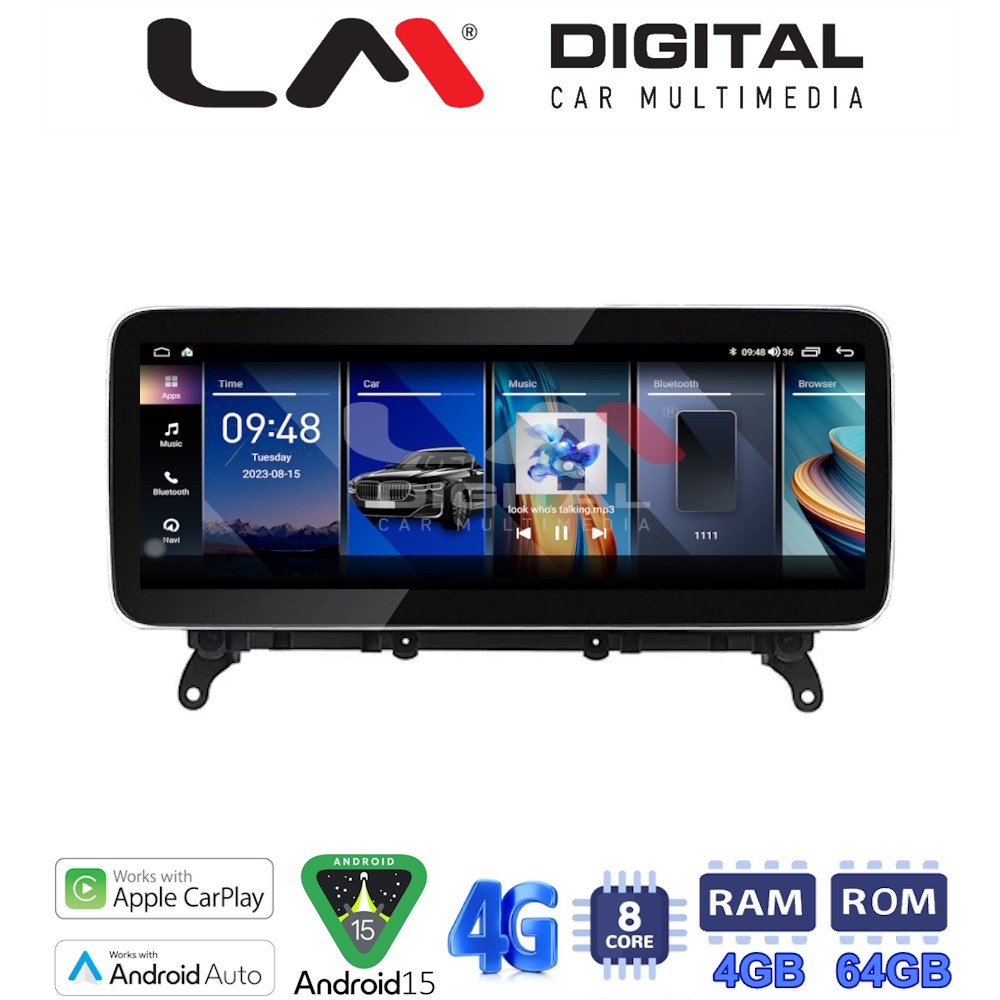 LM Digital - LM KH4 105 NBT Οθόνη OEM Multimedia Αυτοκινήτου για BMW X3 F25 & X4 F26 με σύστημα NBT  (CarPlay/AndroidAuto/BT/GPS/WIFI/GPRS)