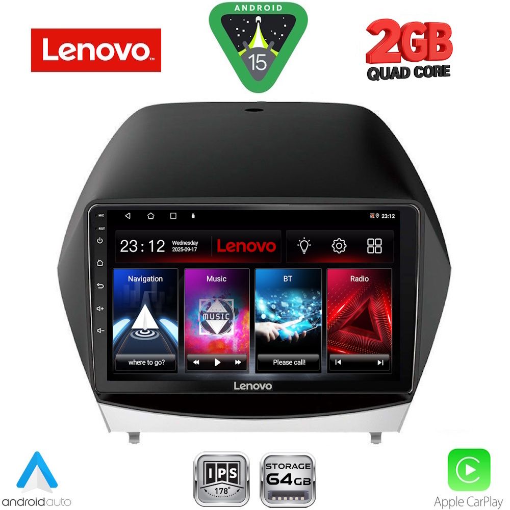LENOVO LVD 2235_CPA (10inc) MULTIMEDIA TABLET for HYUNDAI iX35  mod. 2010-2015