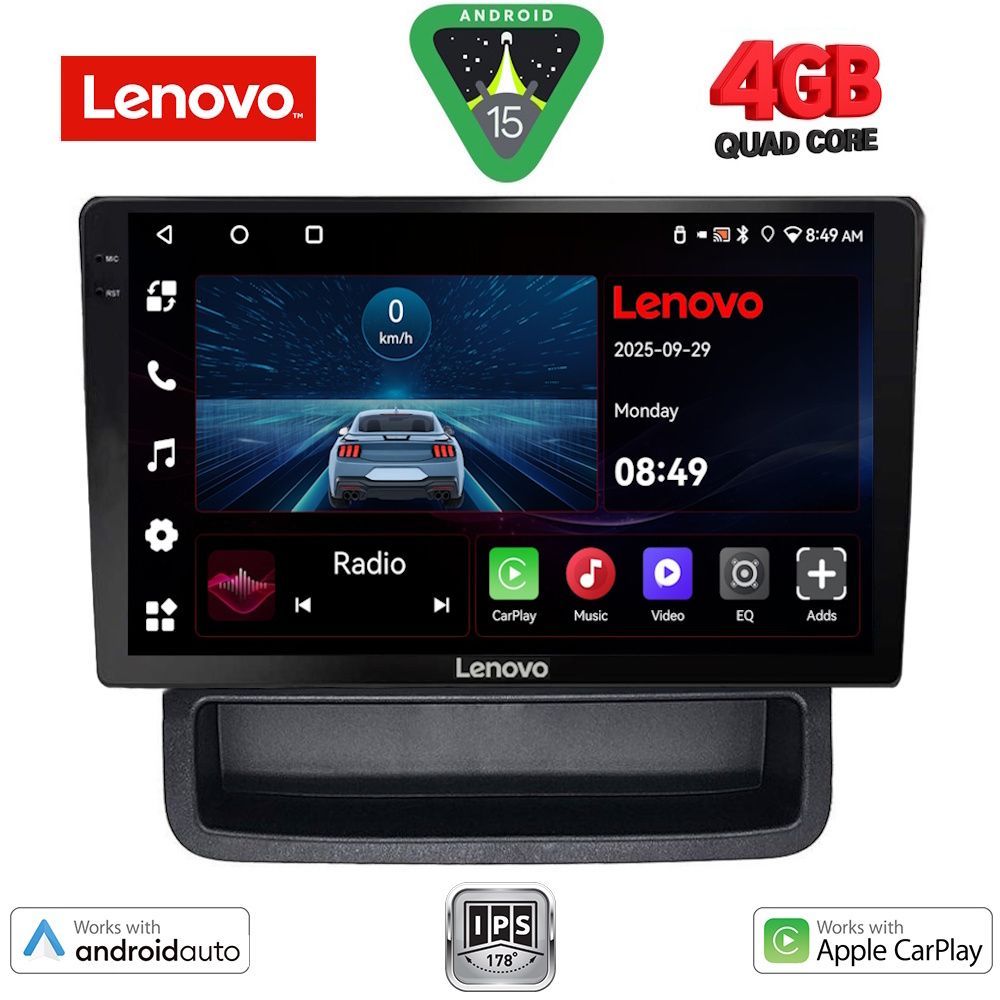 LENOVO LVE 8559_CPAA (10inc) MULTIMEDIA TABLET for OPEL VIVARO – RENAULT TRAFIC - NISSAN PRIMASTAR mod. 2004-2015