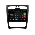MERCEDES-BENZ MULTIMEDIA C CLASS (W203) CLK-CLASS (W209) OEM 9 ΑΦΗΣ ANDROID 2+32GB GPS MIRRORLINK WiFi WETOUCH WT11MB01GPS - Image 3
