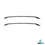 NISSAN QASHQAI ΡΑΓΕΣ ΟΡΟΦΗΣ J10 (2007-2014) J11 2014+ OMTEC ΜΑΥΡΕΣ 2ΤΜΧ