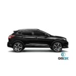 NISSAN QASHQAI ΡΑΓΕΣ ΟΡΟΦΗΣ J10 (2007-2014) J11 2014+ OMTEC ΜΑΥΡΕΣ 2ΤΜΧ - Image 3