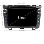 OEM οθόνη android 8 1gb ram 16gb rom Honda crv 2006-2011 - Image 2