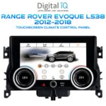 DIGITAL IQ FZ 2008_CL (TOUCHSCREEN CLIMATE CONTROL PANEL for RANGE ROVER EVOQUE L538 mod. 2012-2018)