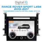 DIGITAL IQ FZ 2006_CL - TOUCHSCREEN CLIMATE CONTROL PANEL (WITH CD) for RANGE ROVER SPORT L494 mod. 2013-2017