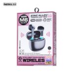 REMAX ALLOYBUDS M6 (GLOSS BLACK) ZINC ALLOY TRUE WIRELESS EARBUDS - Image 2