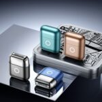 REMAX RS-H01 (GOLD) PORTABLE ALUMINIUM SHAVER - Image 4