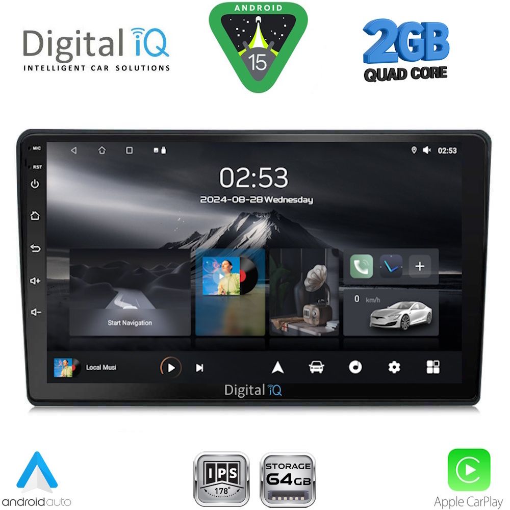 DIGITAL IQ RSD 1004_CPA (9inc) MULTIMEDIA TABLET for AUDI A4  mod. 2002-2008