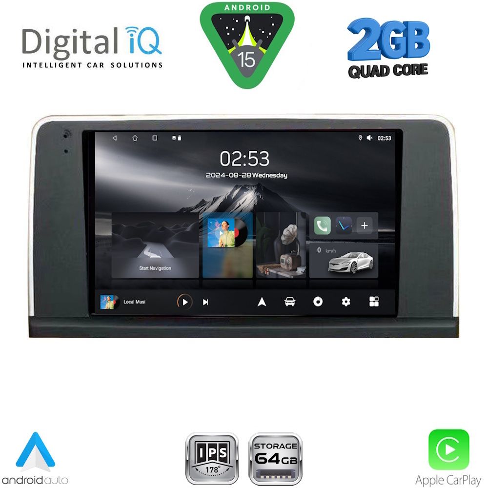 DIGITAL IQ RSD 1050_CPA (9inc) (NBT) MULTIMEDIA TABLET for BMW S.3-4 (F30-32) mod. 2012-2018