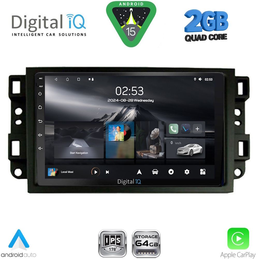 DIGITAL IQ RSD 1069_CPA (10inc) MULTIMEDIA TABLET for GMC ALL mod. 2004-2012