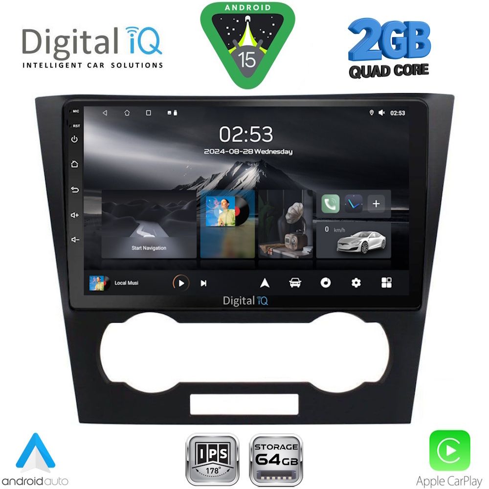 DIGITAL IQ RSD 1073_CPA (9inc) MULTIMEDIA TABLET for CHEVROLET EPICA mod. 2006-2011