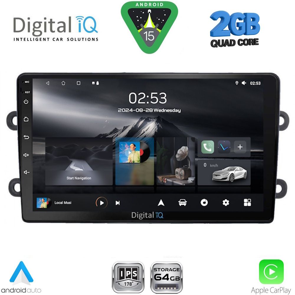 DIGITAL IQ RSD 1102_CPA (9inc) MULTIMEDIA TABLET for DACIA DUSTER mod. 2012-2019