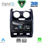 DIGITAL IQ RSD 1103_CPA (9inc) MULTIMEDIA TABLET for DACIA DUSTER mod. 2012-2019