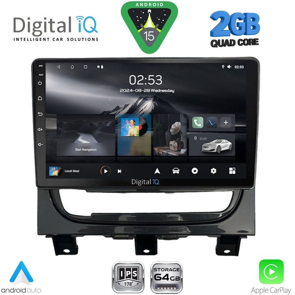 DIGITAL IQ RSD 1146_CPA (9inc) MULTIMEDIA TABLET for FIAT STRADA mod. 2012-2020