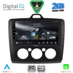 DIGITAL IQ RSD 1156BL_CPA A/C (9inc) MULTIMEDIA TABLET for FORD FOCUS mod. 2005-2012 (BLACK)