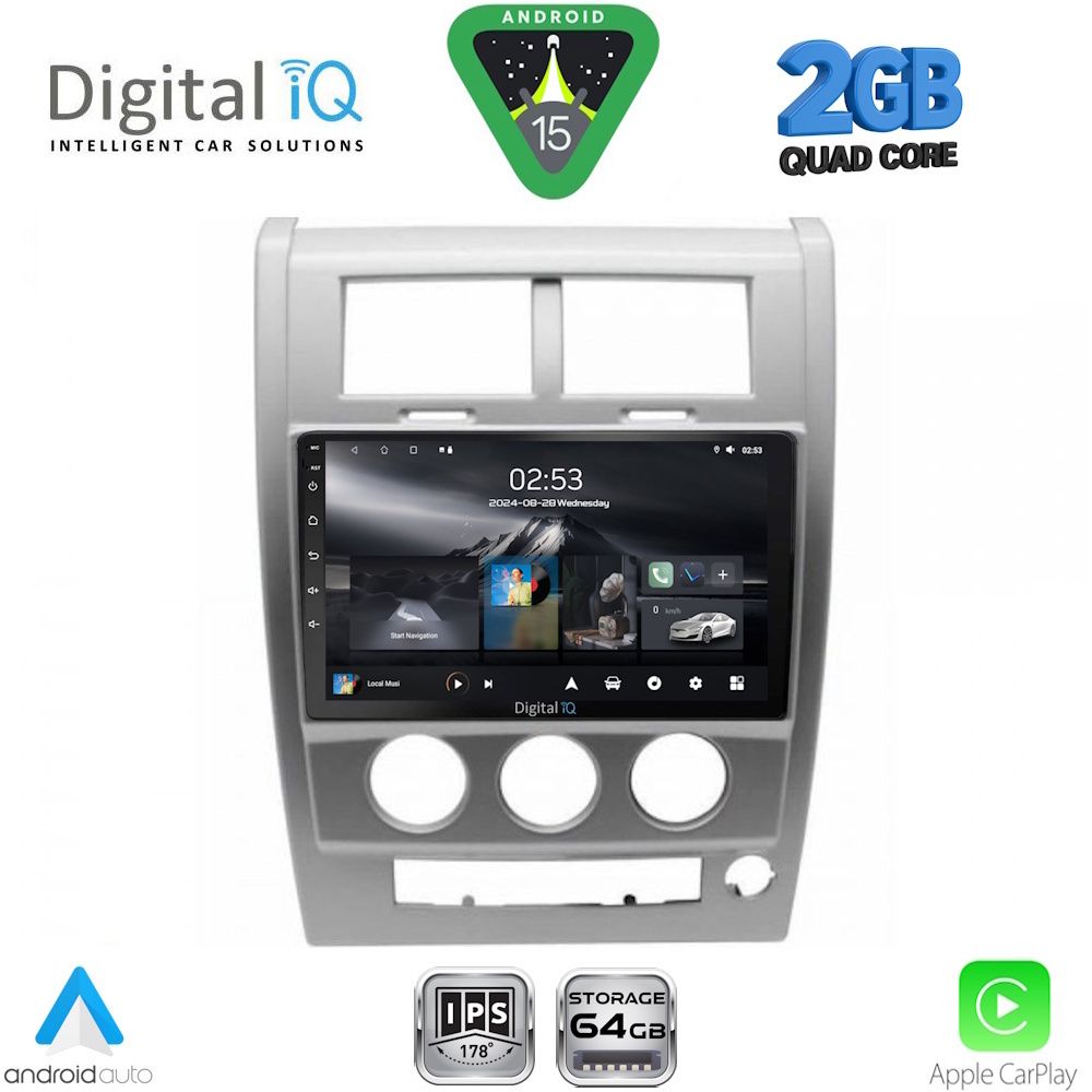 DIGITAL IQ RSD 1270_CPA (10inc) MULTIMEDIA TABLET for JEEP CHEROKEE – LIBERTY mod. 2007-2014