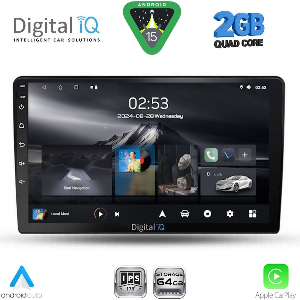 DIGITAL IQ RSD 1324_CPA (CLIMA+A/C) (9inc) MULTIMEDIA TABLET for KIA SPORTAGE mod. 2004-2010