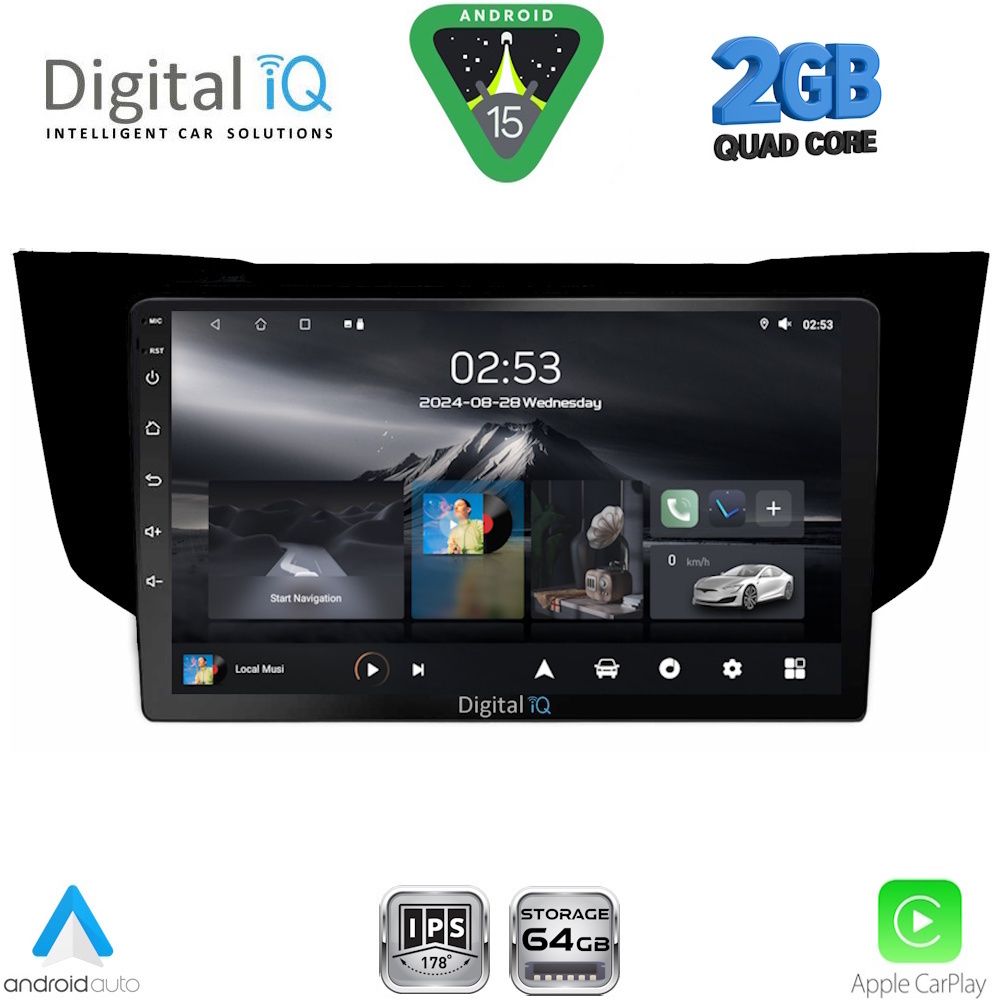 DIGITAL IQ RSD 1345BL_CPA (9inc) MULTIMEDIA TABLET for LEXUS RX 300 – 400 mod. 2003-2008