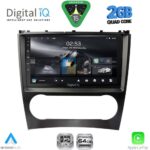 DIGITAL IQ RSD 1404_CPA (9inc) MULTIMEDIA TABLET for MERCEDES C – CLK (W203-209) mod. 2004-2008