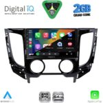 DIGITAL IQ RSD 1437_CPA A/C (9inc) MULTIMEDIA TABLET for MITSUBISHI L200 mod. 2015-2019 με A/C - Image 2