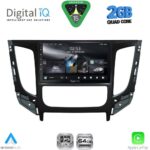 DIGITAL IQ RSD 1437_CPA CLIMA (9inc) MULTIMEDIA TABLET for MITSUBISHI L200 mod. 2015-2019 με CLIMA